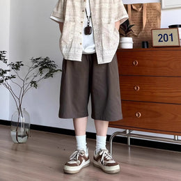 Men Regular Fit Mid-Rise Cotton Regular Shorts