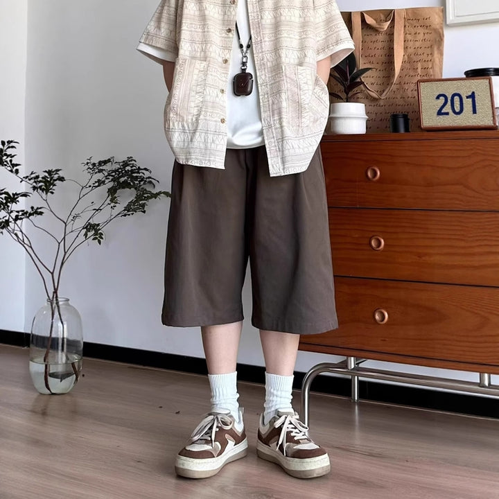 Men Regular Fit Mid-Rise Cotton Regular Shorts