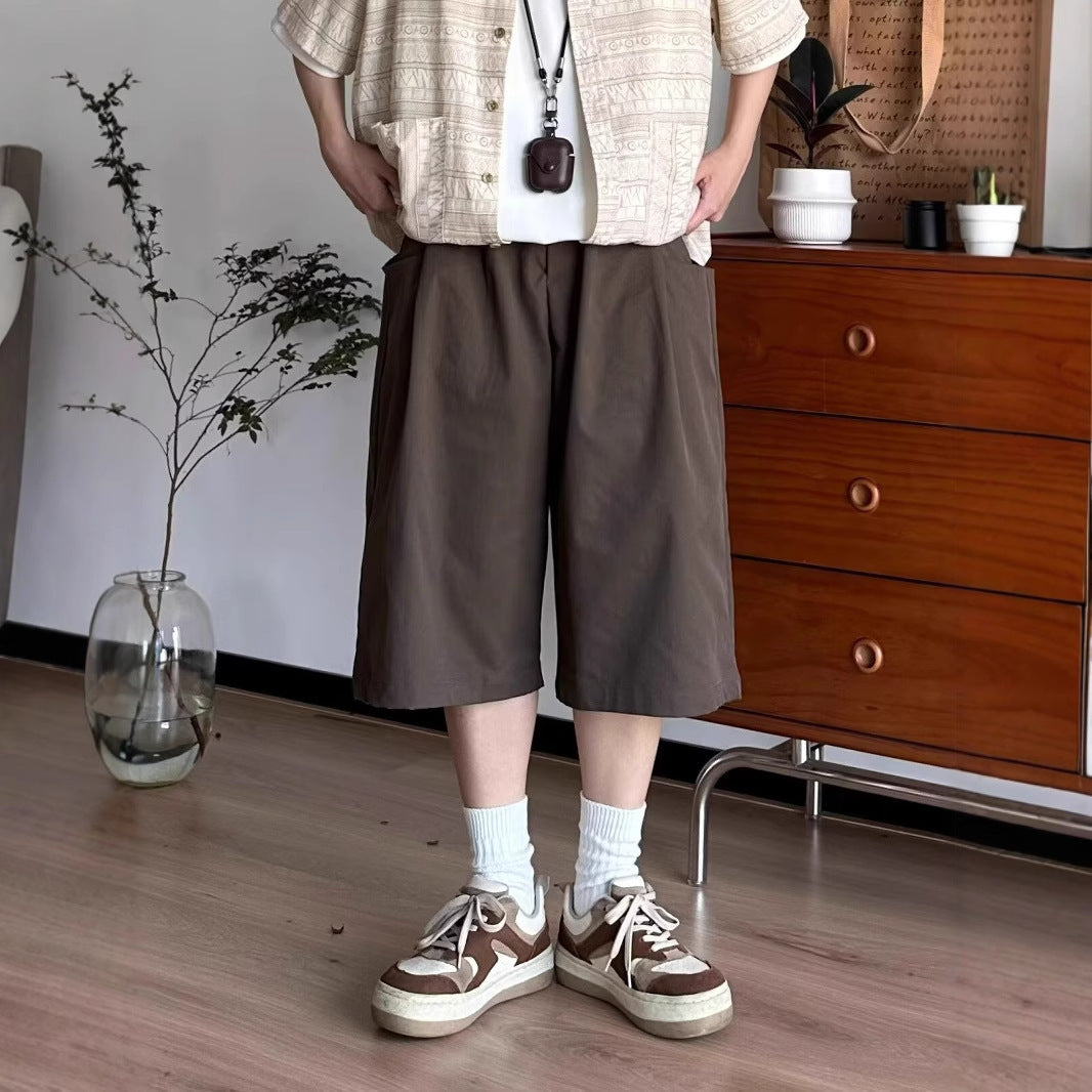 Men Regular Fit Mid-Rise Cotton Regular Shorts