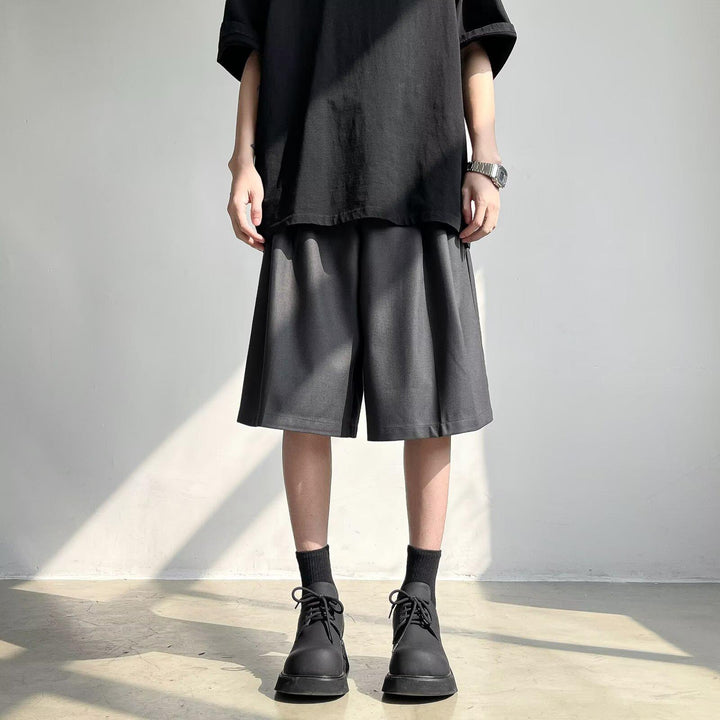 Men Solid Low-Rise Outdoor Shorts