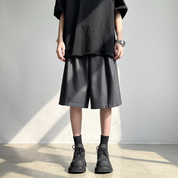 Men Solid Low-Rise Outdoor Shorts