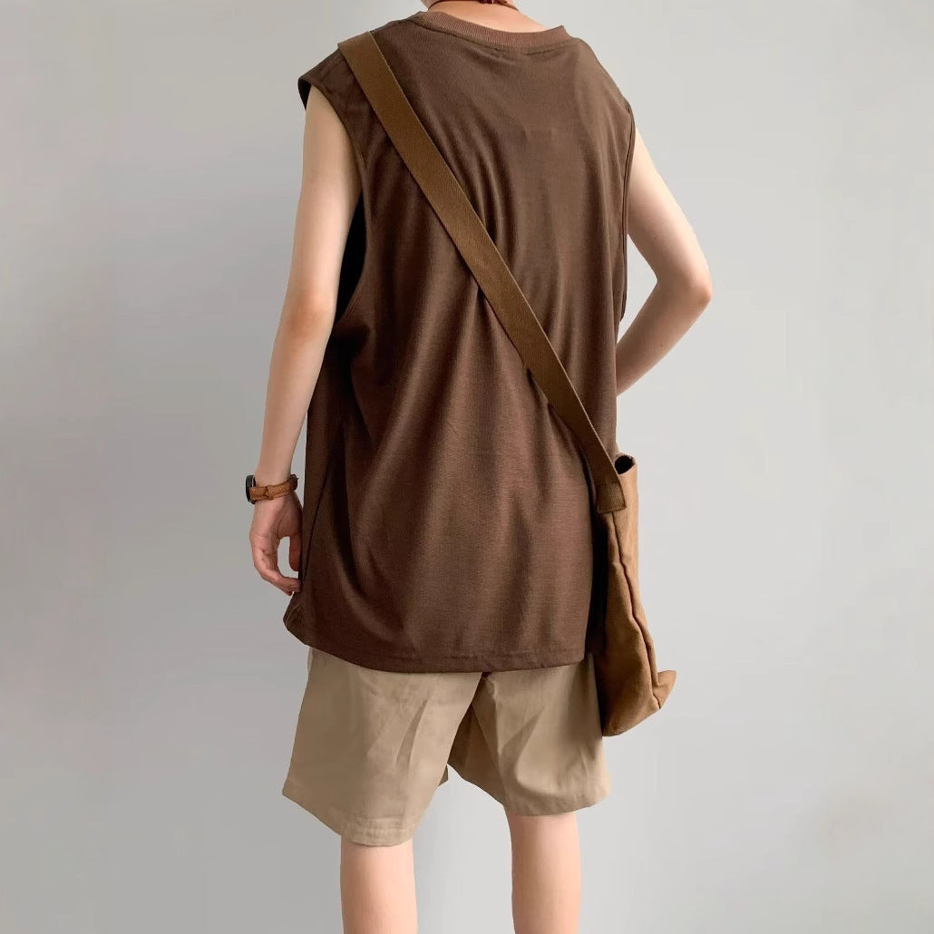 Men Solid Round Neck Relaxed Fit T-shirt