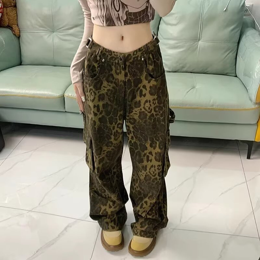Women Flared Printed Jeans