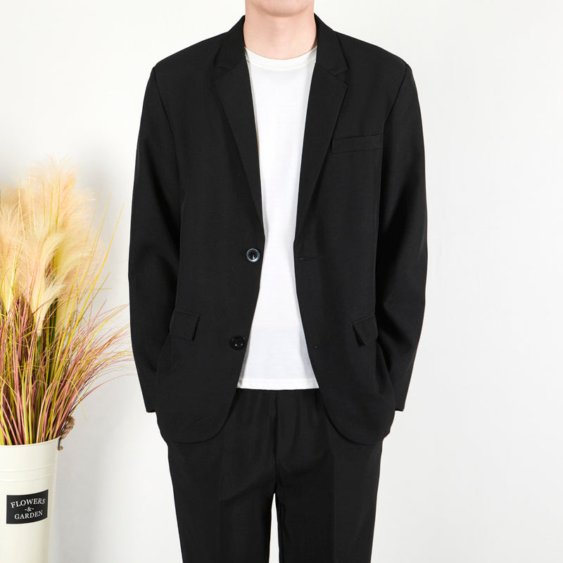 Men Open Front Jacket