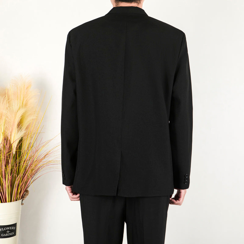 Men Open Front Jacket