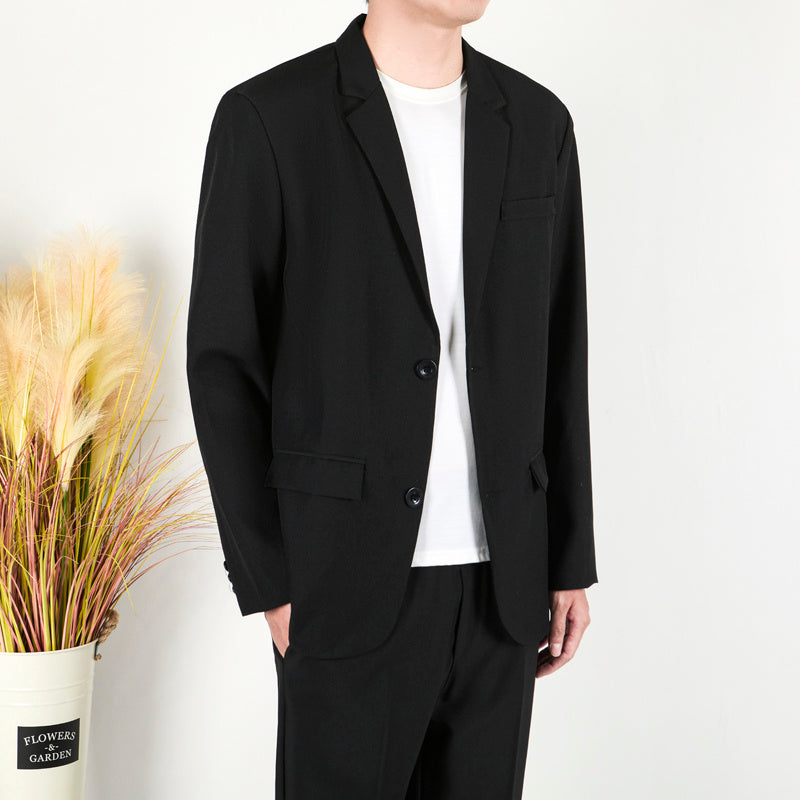 Men Open Front Jacket