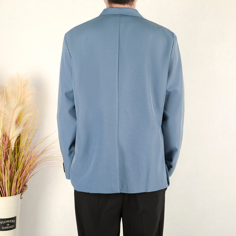 Men Open Front Jacket