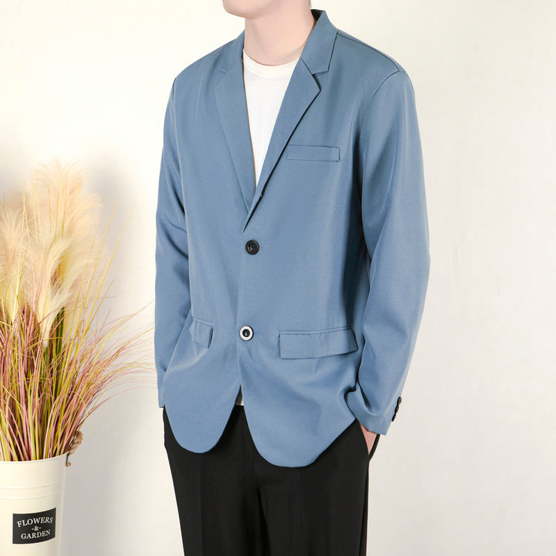 Men Open Front Jacket