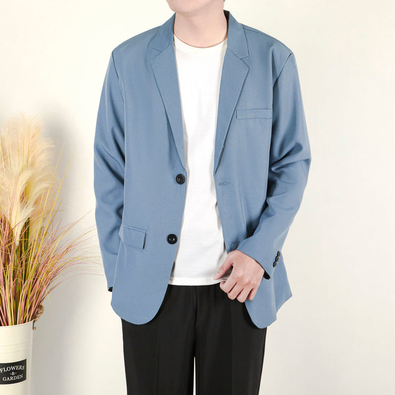 Men Open Front Jacket