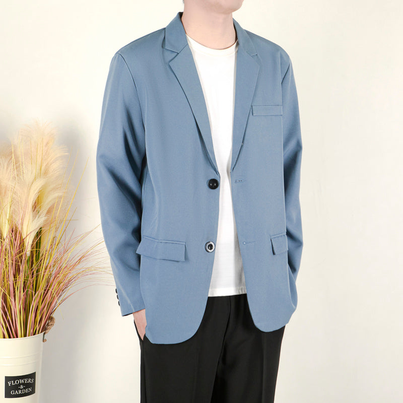 Men Open Front Jacket