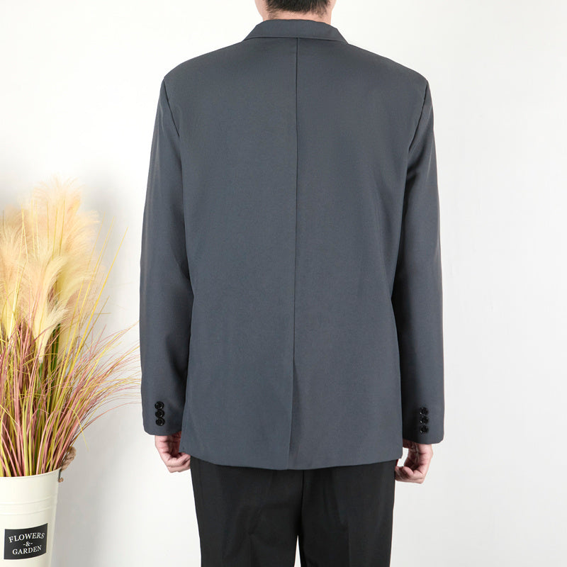 Men Open Front Jacket