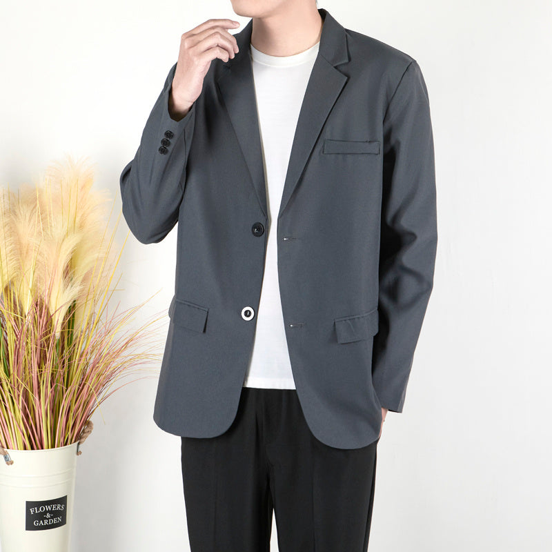 Men Open Front Jacket