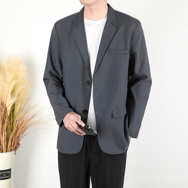 Men Open Front Jacket