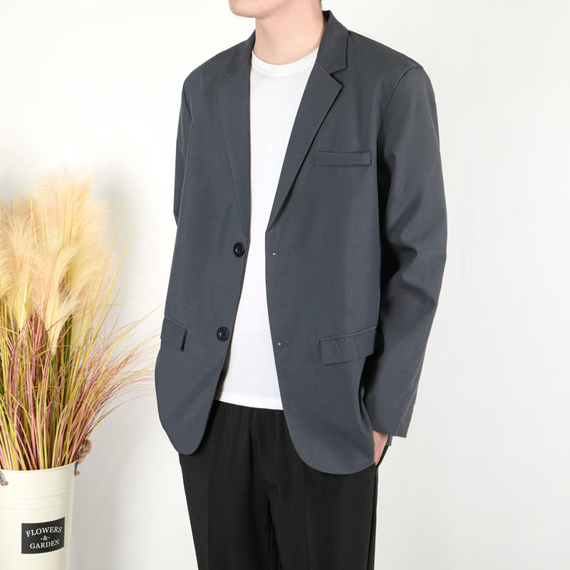 Men Open Front Jacket