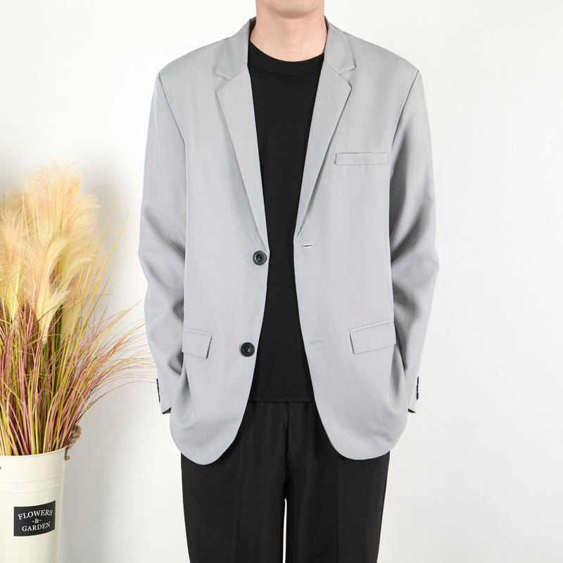 Men Open Front Jacket
