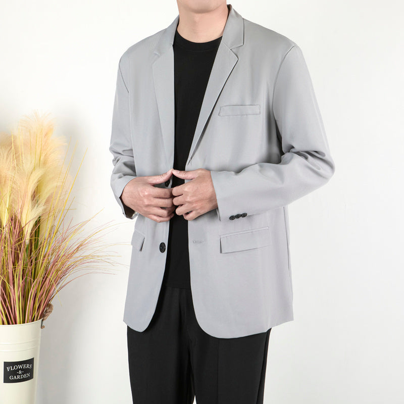 Men Open Front Jacket