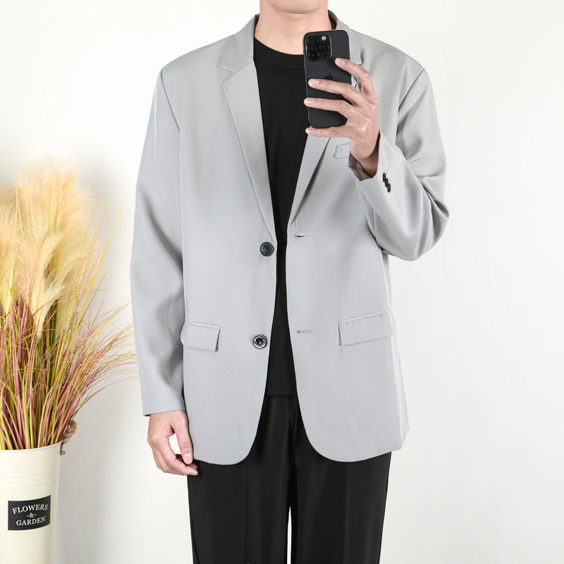 Men Open Front Jacket