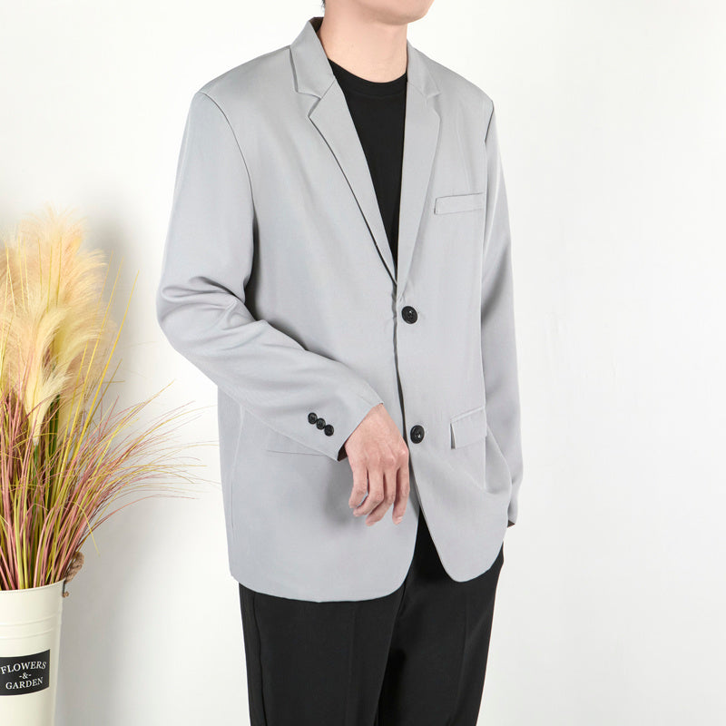 Men Open Front Jacket