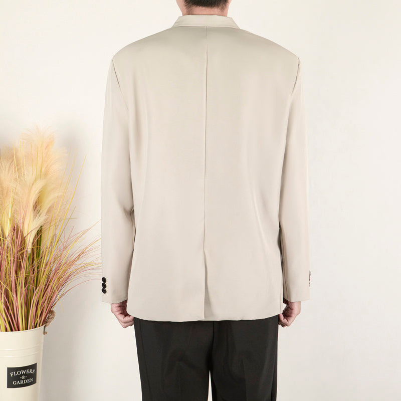 Men Open Front Jacket