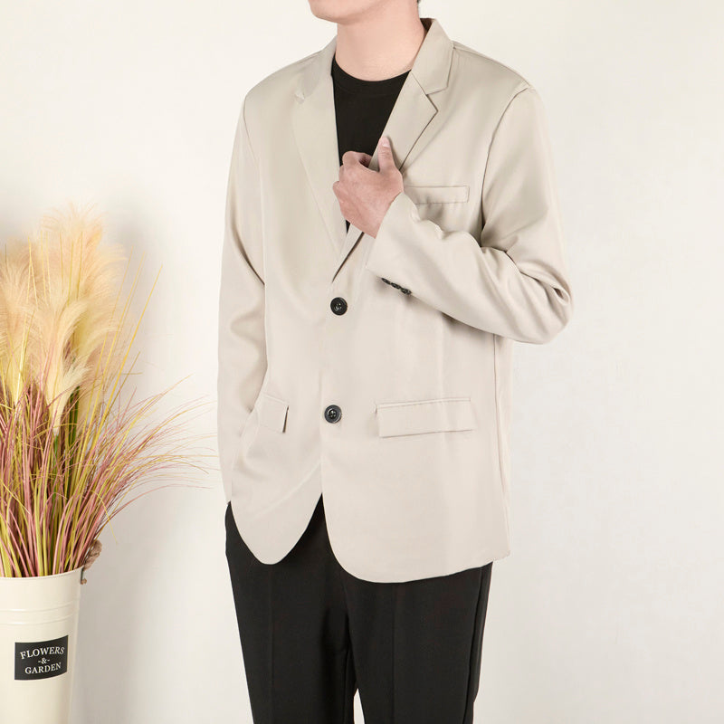 Men Open Front Jacket