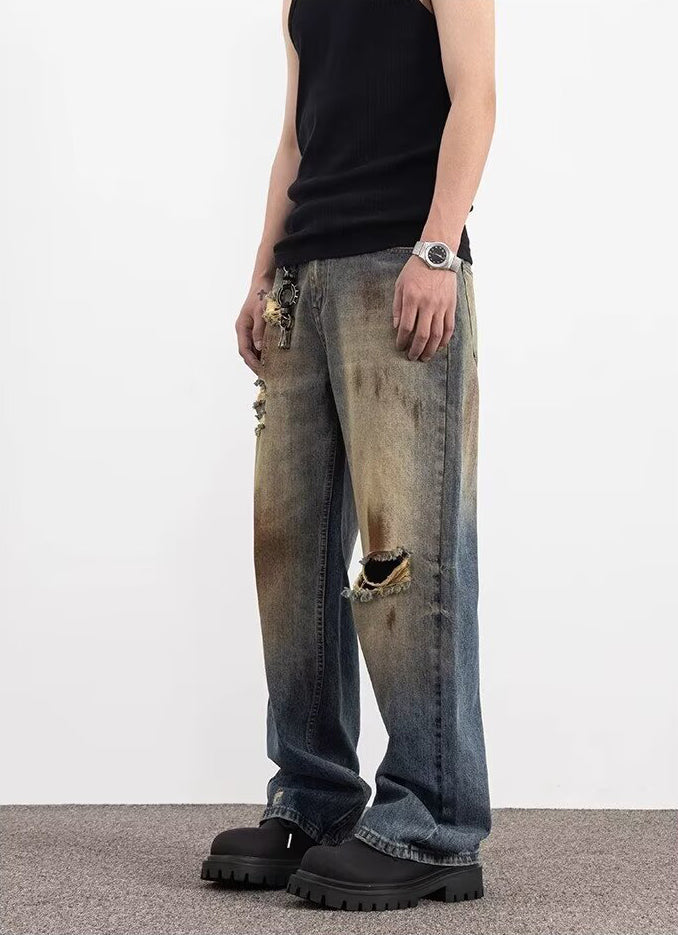 Men Light Fade Jeans
