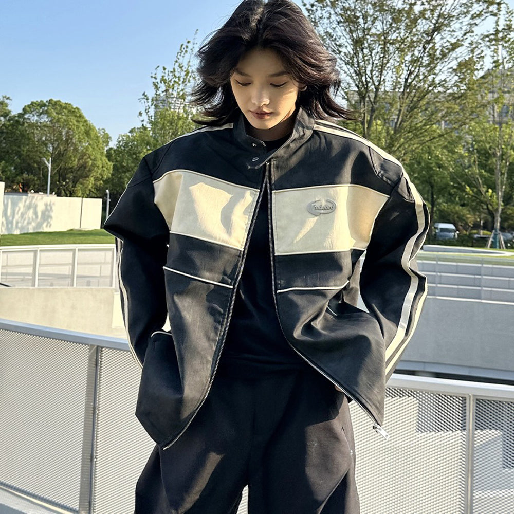 Women Regular Colourblocked Jacket