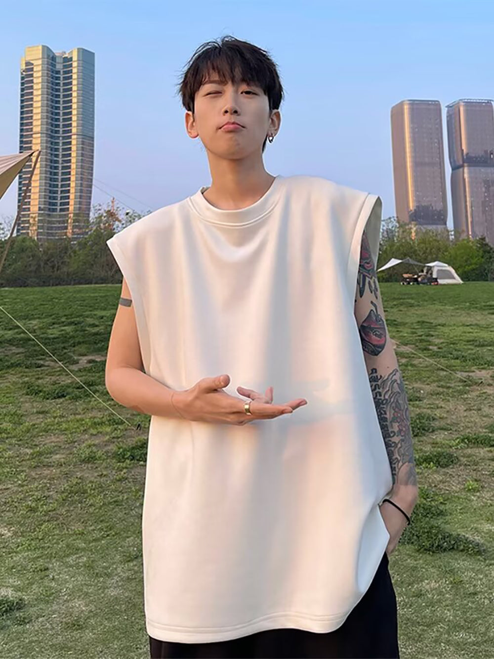 Oversized Round Neck Tshirt