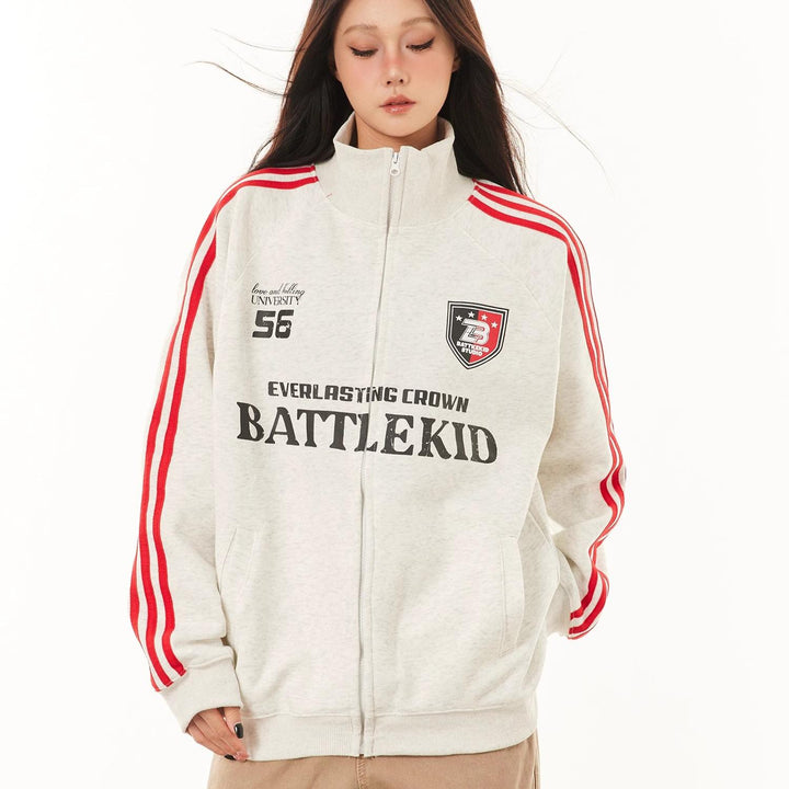 Women Graphic Bomber Jacket