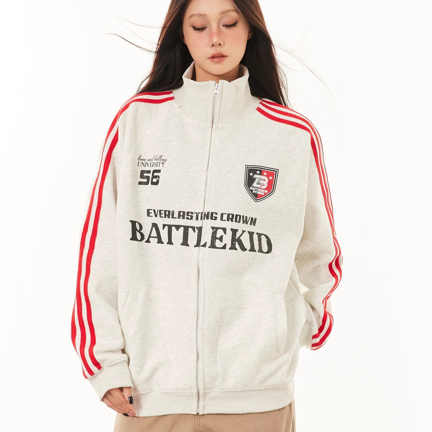 Women Graphic Bomber Jacket