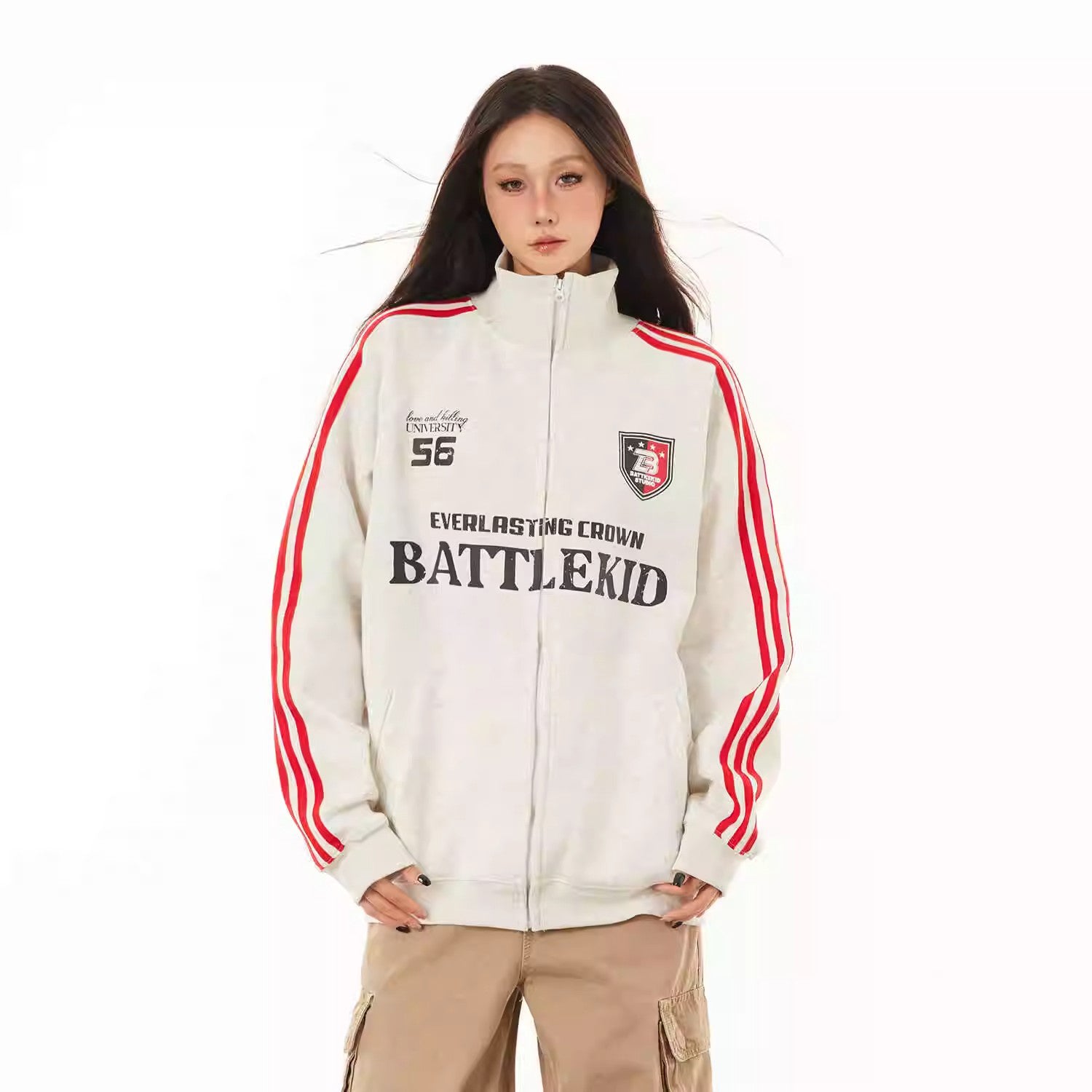 Women Graphic Bomber Jacket