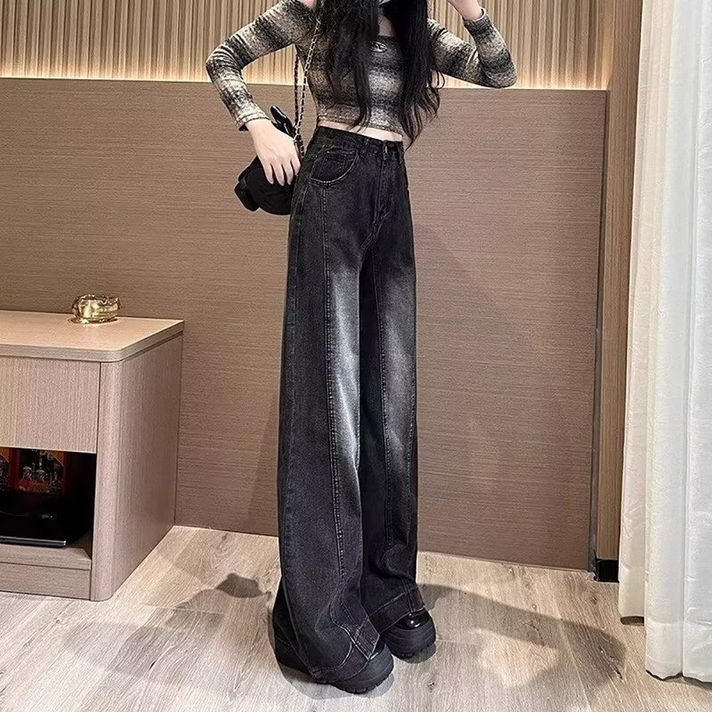 Mid-Rise Relaxed Fit Jeans