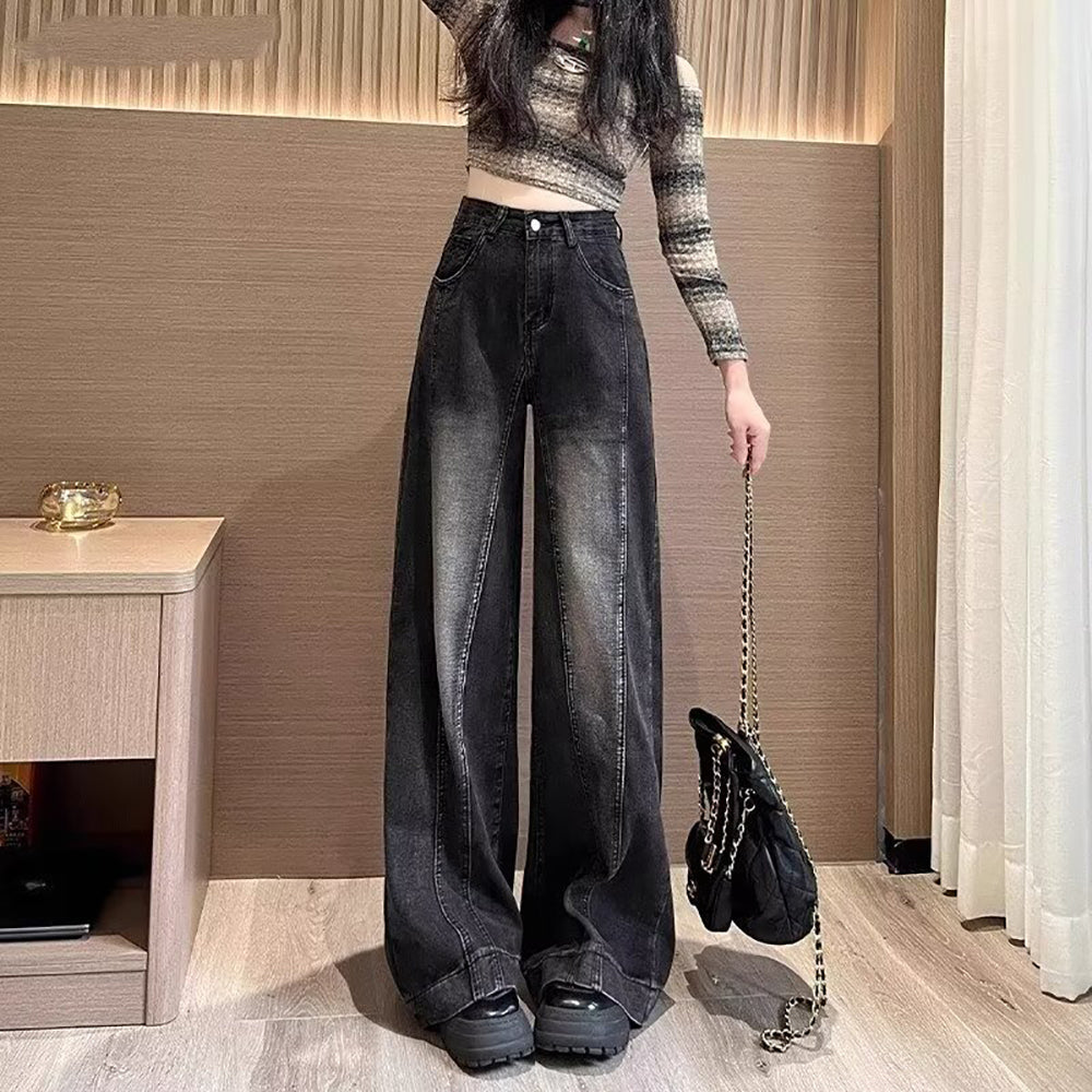 Mid-Rise Relaxed Fit Jeans