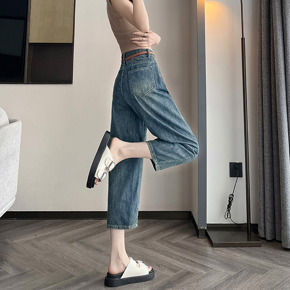 Women Straight Fit Light Fade Jeans