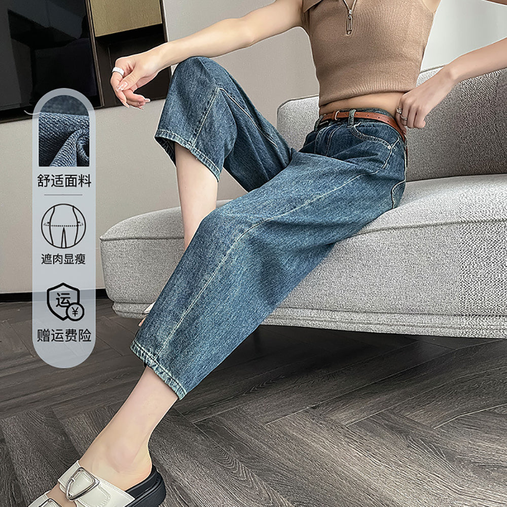 Women Straight Fit Light Fade Jeans