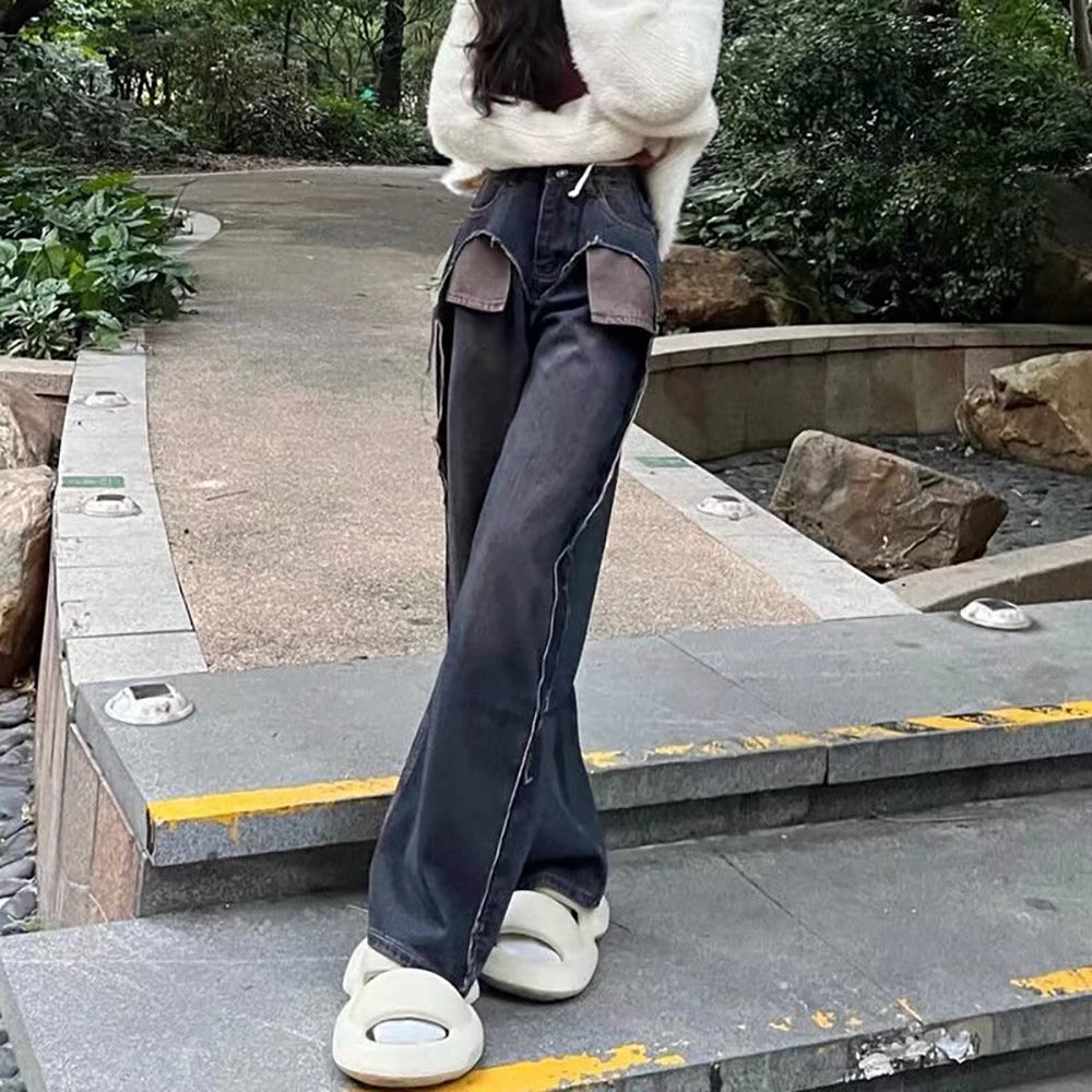 Women Relaxed Fit Mildly Distressed Light Fade Jeans