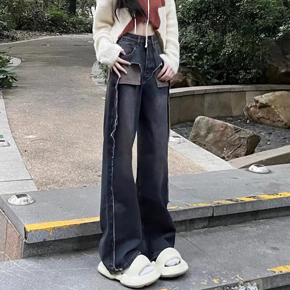 Women Relaxed Fit Mildly Distressed Light Fade Jeans