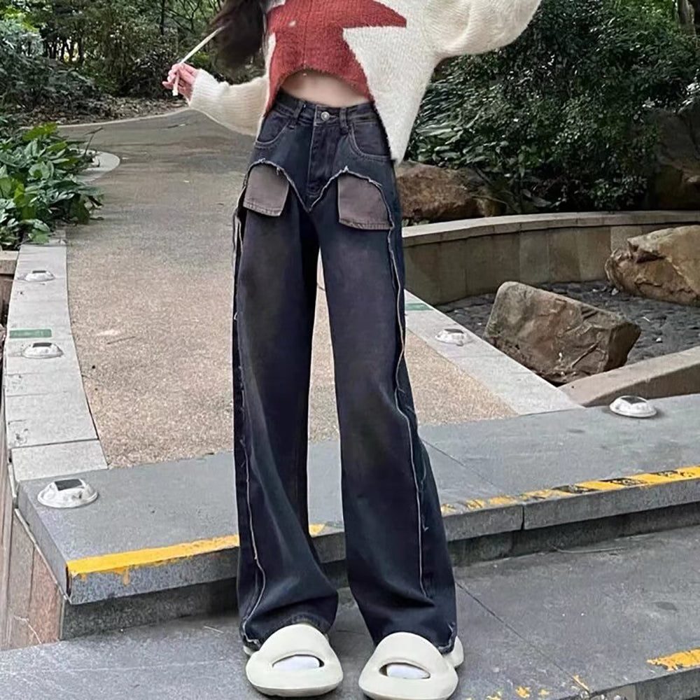 Women Relaxed Fit Mildly Distressed Light Fade Jeans