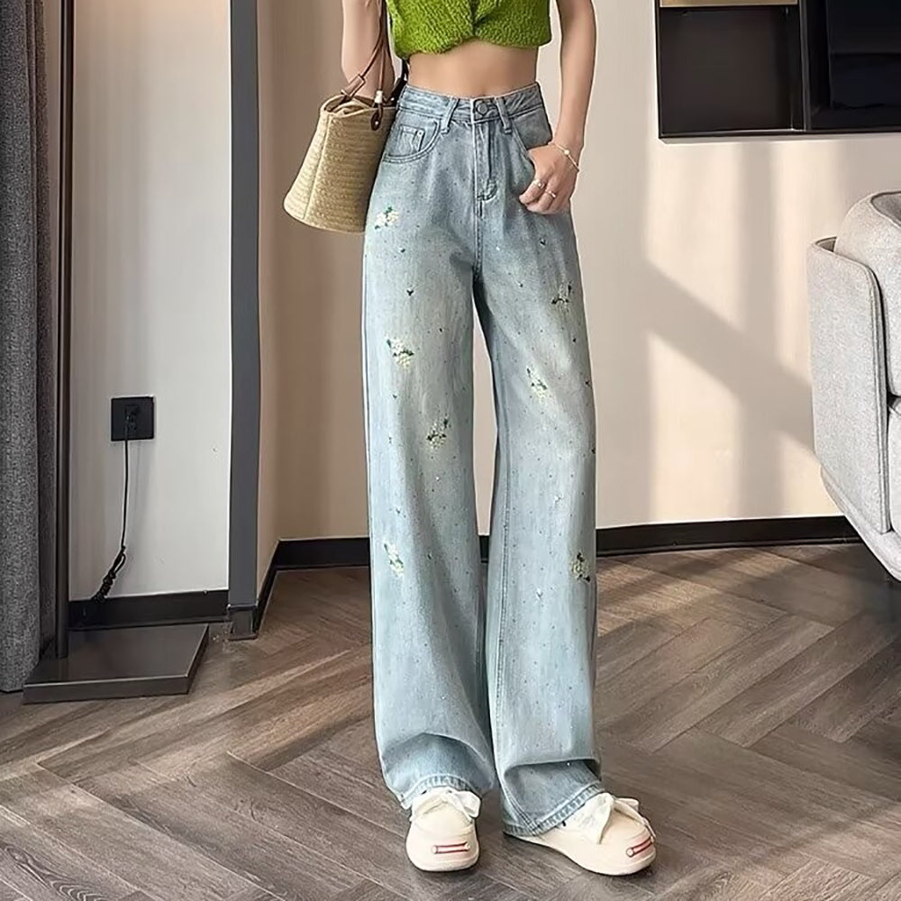 Mid-Rise Relaxed Fit Jeans