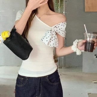 Women One Shoulder Top