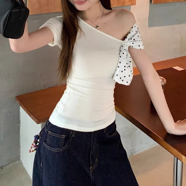 Women One Shoulder Top