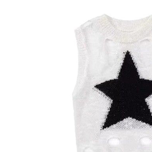 Women Round Neck Sleeveless Crop Top