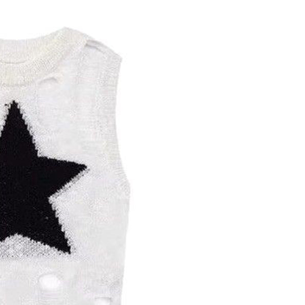 Women Round Neck Sleeveless Crop Top