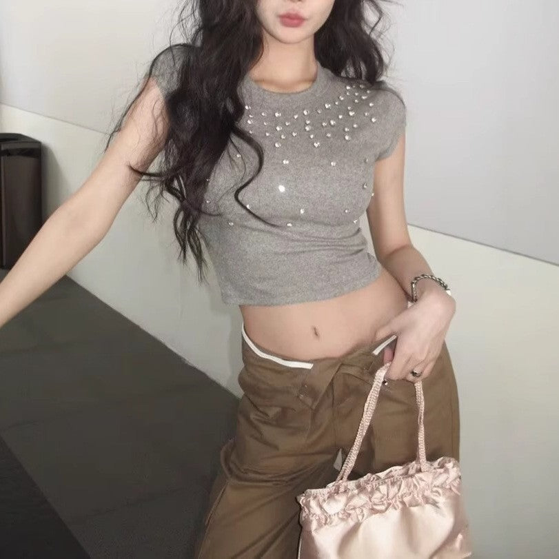 Women Embellished Crop Top
