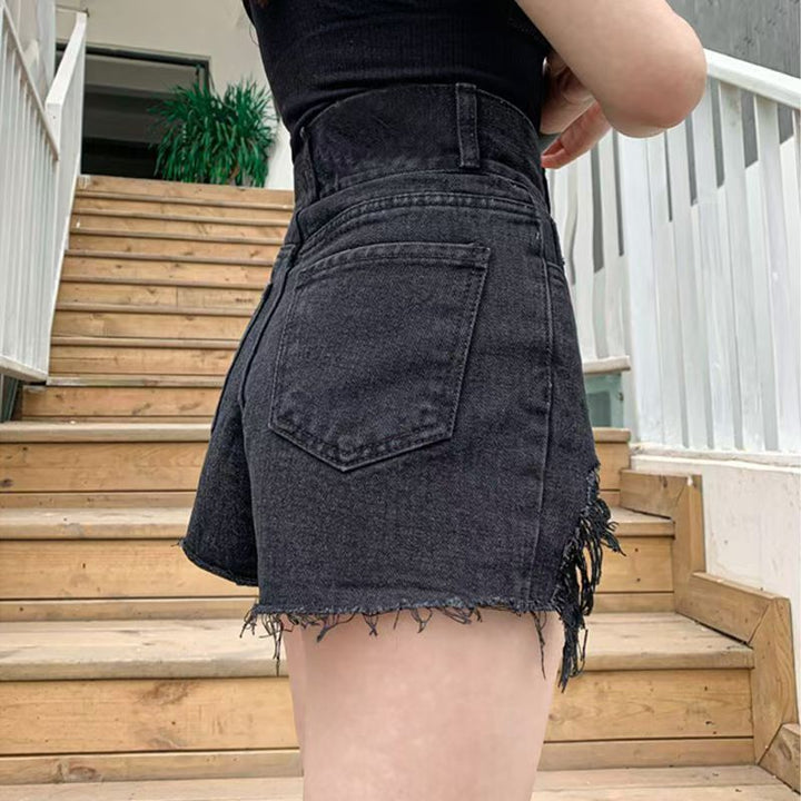 Women Solid Hot Pants Shorts