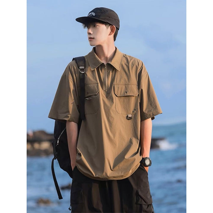 Spread Collar Regular Fit Shirt