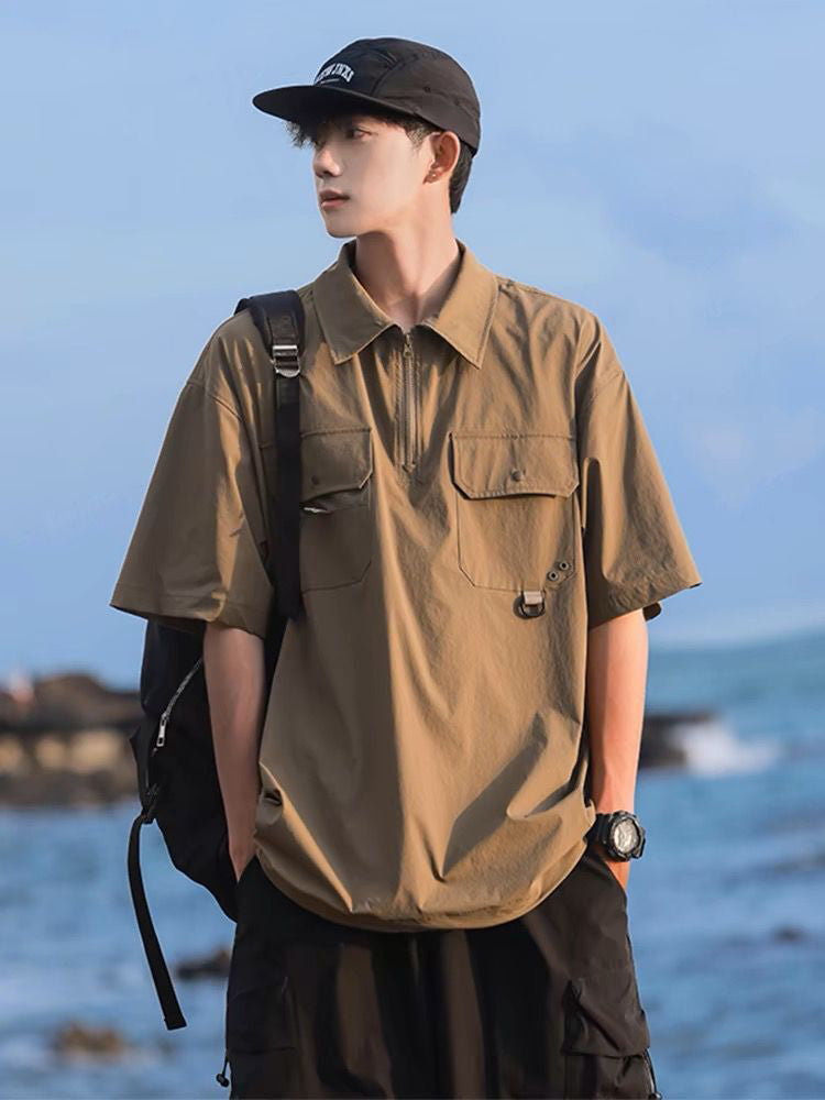 Spread Collar Regular Fit Shirt