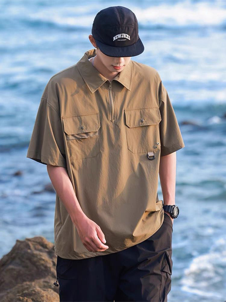 Spread Collar Regular Fit Shirt