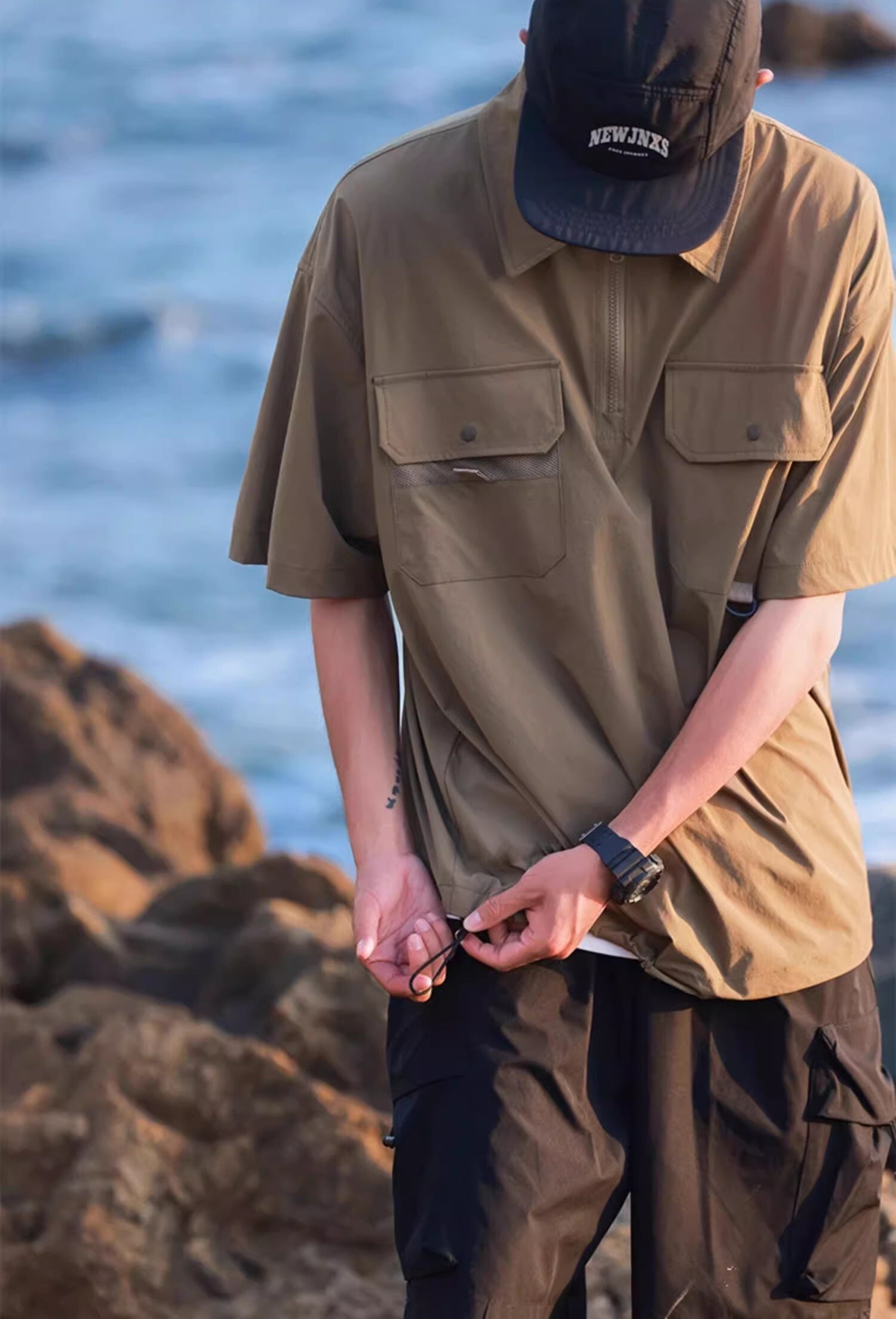 Spread Collar Regular Fit Shirt