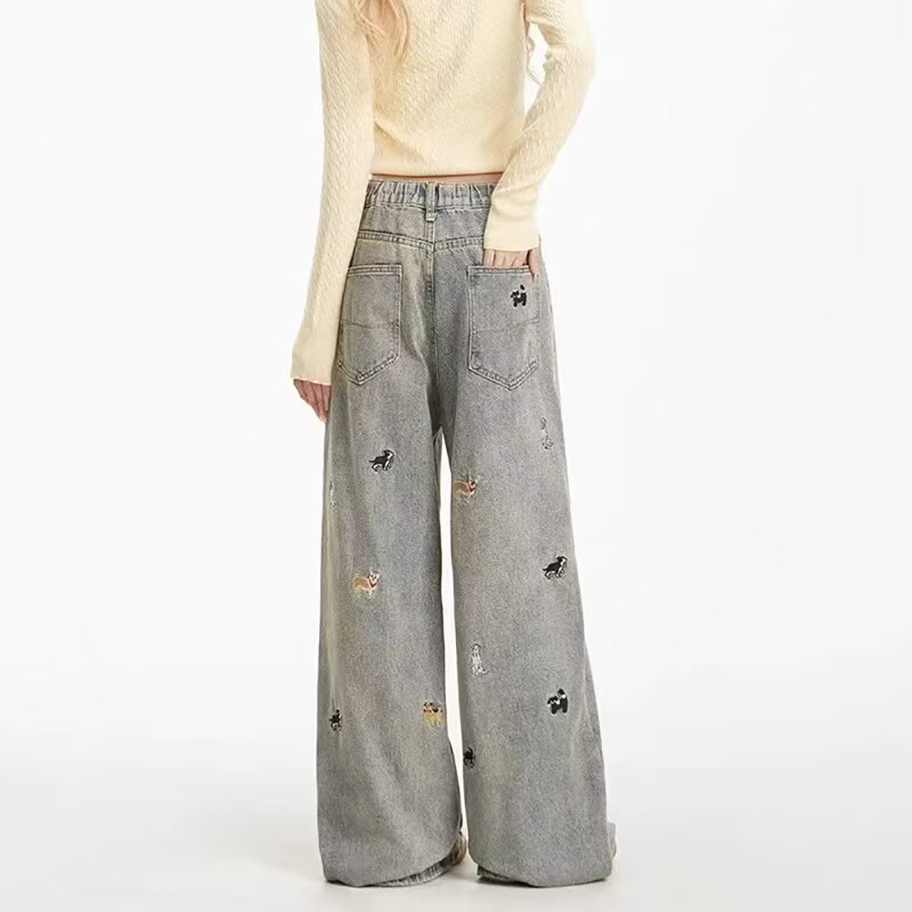 Mid-Rise Relaxed Fit Jeans
