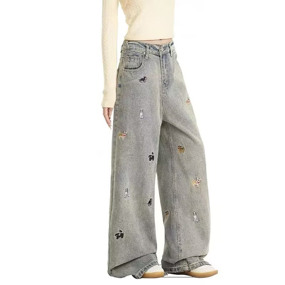 Mid-Rise Relaxed Fit Jeans